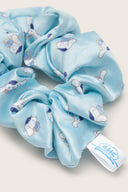 Aim Higher Club ♥ Cinnamoroll Monogram Scrunchie/ Baby Blue