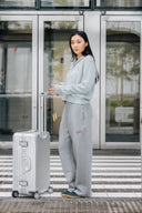 Aim Higher Club Full-Zip Hooded Cardigan/ Mint Grey