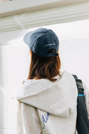 Aim Higher Club Unisex Gradient Oval Logo Cap / Washed Navy