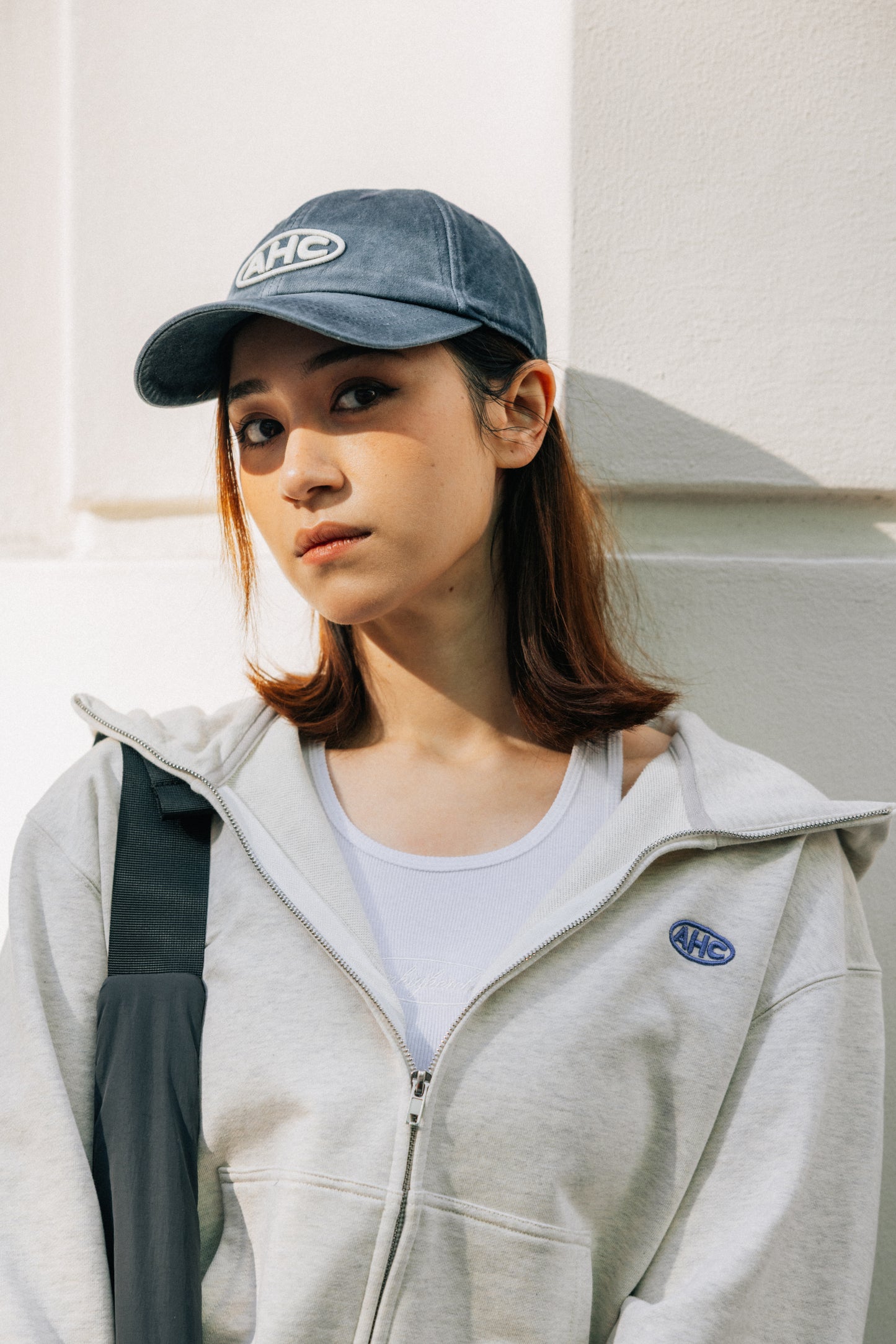 Aim Higher Club Gradient Oval Logo Cap / Washed Navy