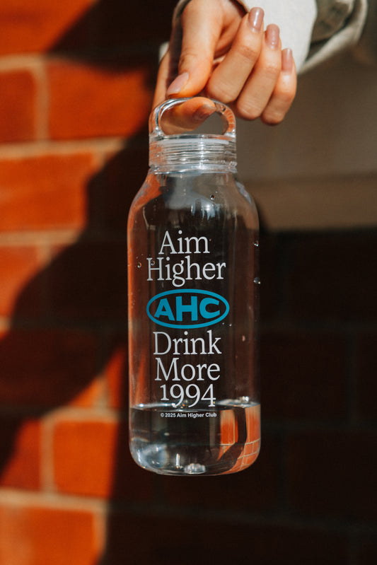 Aim Higher Club X Kinto Drink More 1994 Water Bottle/ Clear