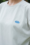 Aim Higher Club Unisex Embossed Logo Tee/ Cream