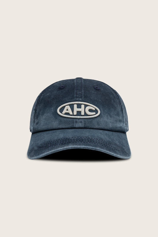 Aim Higher Club Gradient Oval Logo Cap / Washed Navy