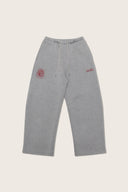 Aim Higher Club Unisex Faculty of Sports Soft Curved Sweatpants/ Flecking Grey