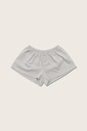 Aim Higher Club Essential Flare Mini Shorts/ Flecking Grey