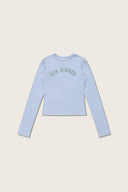 Aim Higher Club Core College Long Sleeve Top/ Heather Baby Blue