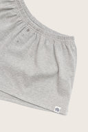 Aim Higher Club Essential Flare Mini Shorts/ Flecking Grey
