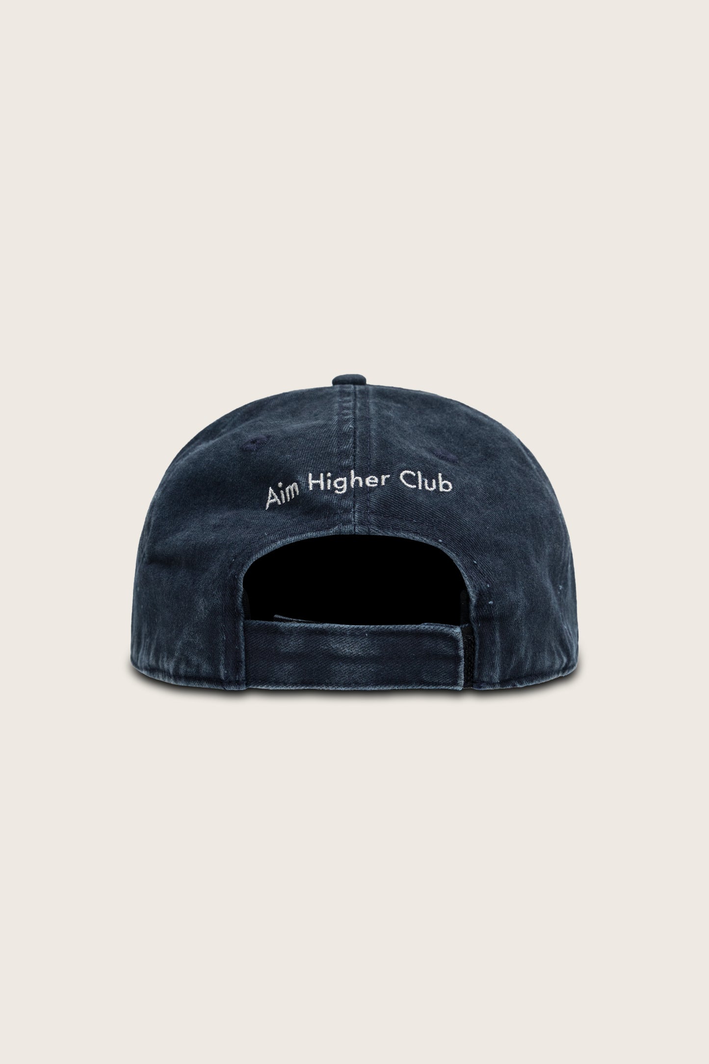 Aim Higher Club Gradient Oval Logo Cap / Washed Navy