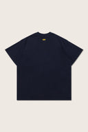 Aim Higher Club Unisex Sport Distressed Tee/ Navy