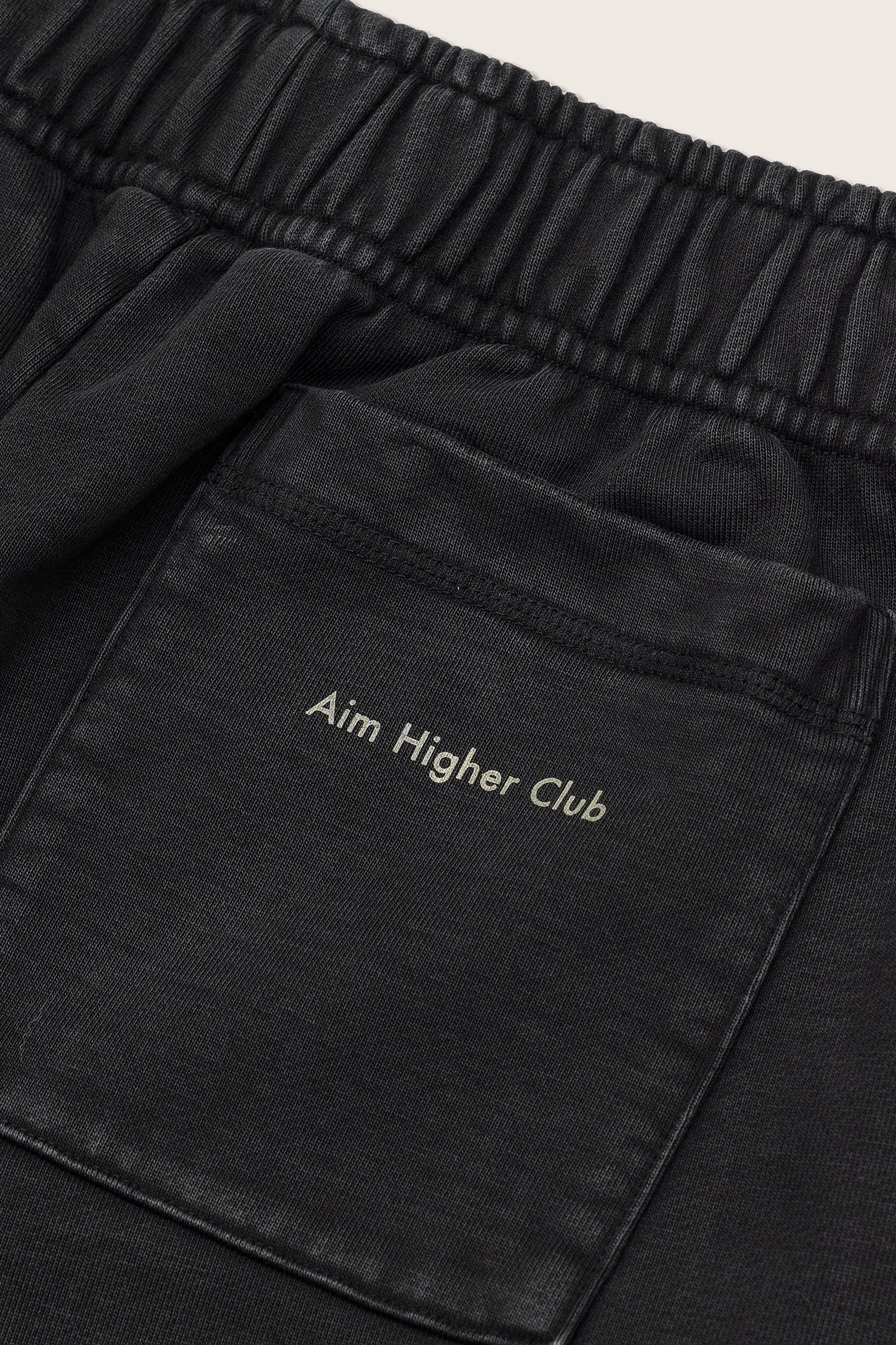 Aim Higher Club Sweat Pants/ Washed Black