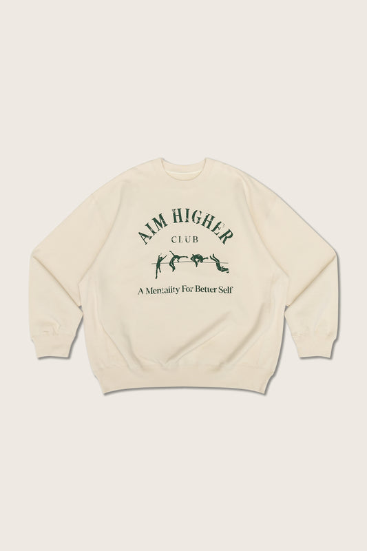 Aim Higher Club Light Sweater/ Cream
