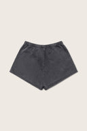 Aim Higher Club Sweat Shorts For Her/ Washed Charcoal