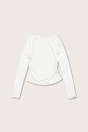 Aim Higher Club Essential Drop Shoulder Tencel™ Soft Top / Off White