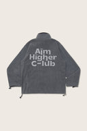 Aim Higher Club Unisex Faculty of Sports Fleece Full-Zip Jacket/ Grey