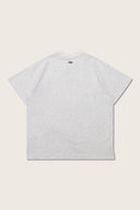 Aim Higher Club Unisex High College Logo Tee/ Flecking Grey