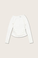 Aim Higher Club Essential Drop Shoulder Tencel™ Soft Top / Off White