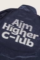 Aim Higher Club Unisex Blurry Logo Windbreaker/ Navy
