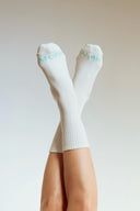 Aim Higher Club Women Walk More Socks/ White