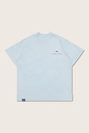 Aim Higher Club ♥ Cinnamoroll Unisex Jumping on the Cloud Tee/ Washed Baby Blue