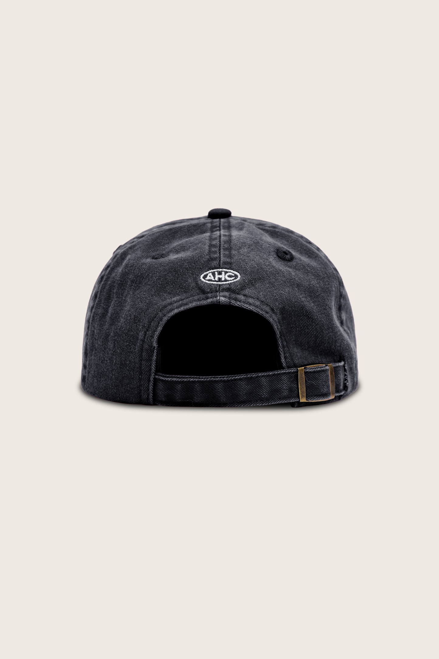 Aim Higher Club Light Washed Classic Script Cap/ Charcoal