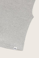 Aim Higher Club Essential Sleeveless Top / Flecking Grey
