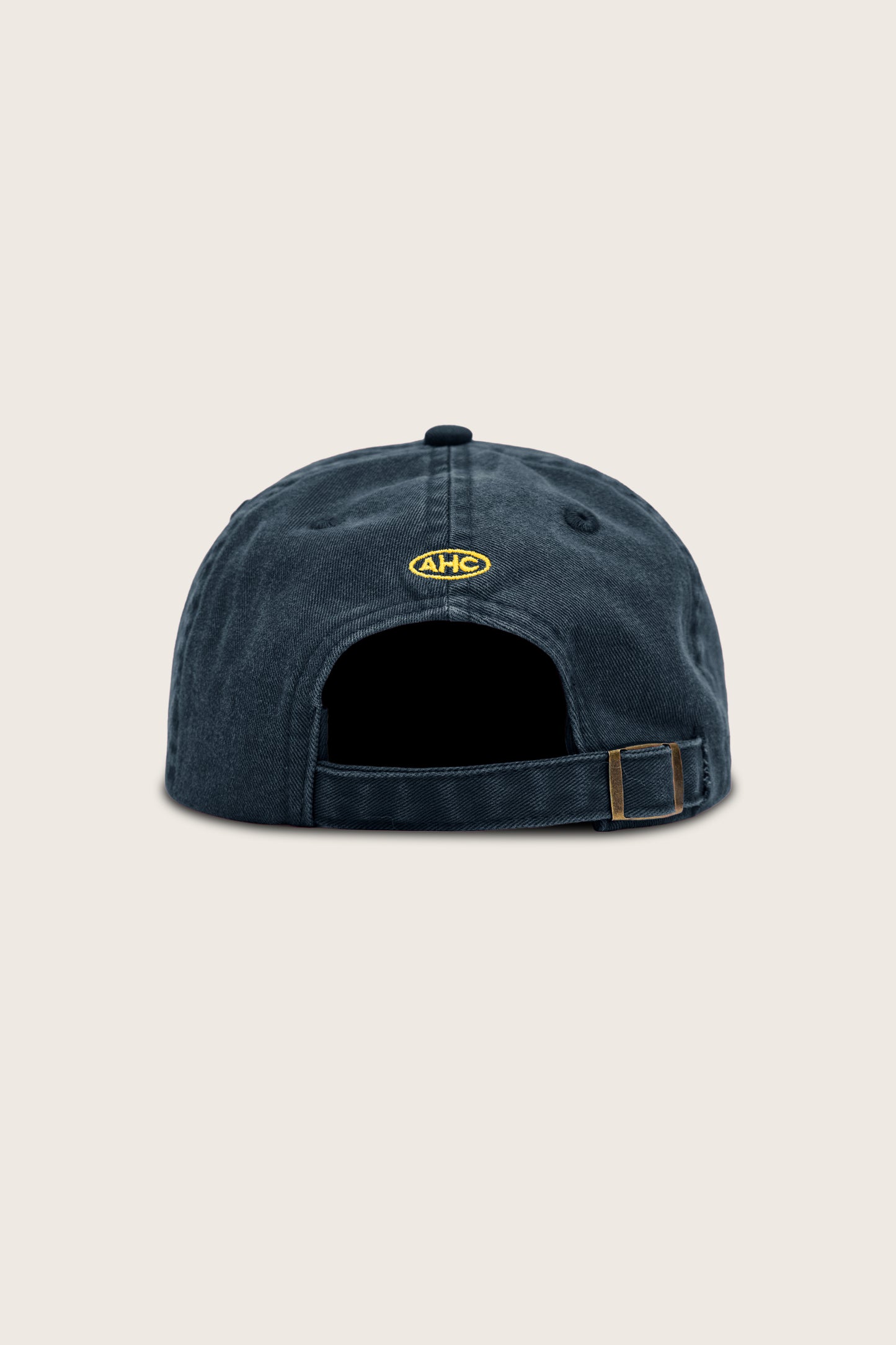 Aim Higher Club Light Washed Classic Script Cap/ Navy