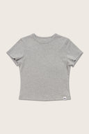 Aim Higher Club Essential Fitted Tee/ Flecking Grey