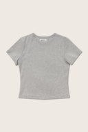 Aim Higher Club Essential Fitted Tee/ Flecking Grey