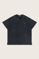 Aim Higher Club Unisex Logo Motion Tee/ Washed Charcoal