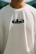 Aim Higher Club Unisex Track Graphic Tee/ Off White