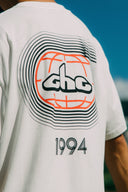 Aim Higher Club Unisex Track Graphic Tee/ Off White