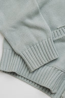 Aim Higher Club Full-Zip Hooded Cardigan/ Mint Grey