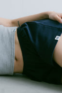 Aim Higher Club Essential Flare Mini Shorts/ Navy