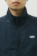 Aim Higher Club Unisex Blurry Logo Windbreaker/ Navy