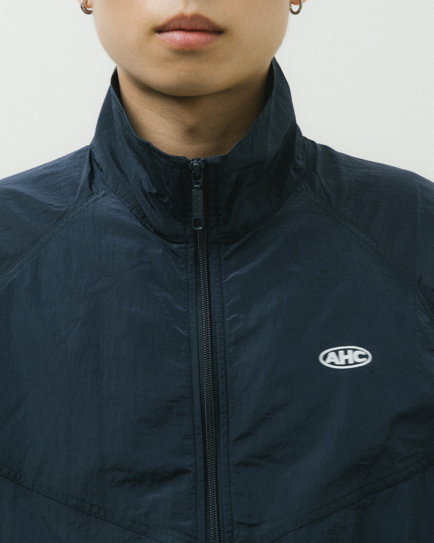 Aim Higher Club Blurry Logo Windbreaker/ Navy
