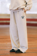 Aim Higher Club Unisex College Badge Sweatpants/ Oat