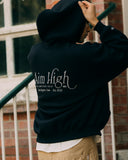 Aim Higher Club Unisex Faculty of Sports Emblem Soft Hoodie/ Navy