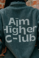 Aim Higher Club Unisex Faculty of Sports Fleece Full-Zip Jacket/ Grey
