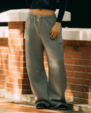 Aim Higher Club Unisex Faculty of Sports Soft Curved Sweatpants/ Flecking Grey