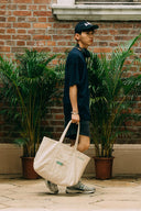 Aim Higher Club x Ryan Choi Unisex Classic Tote Bag/ Beige