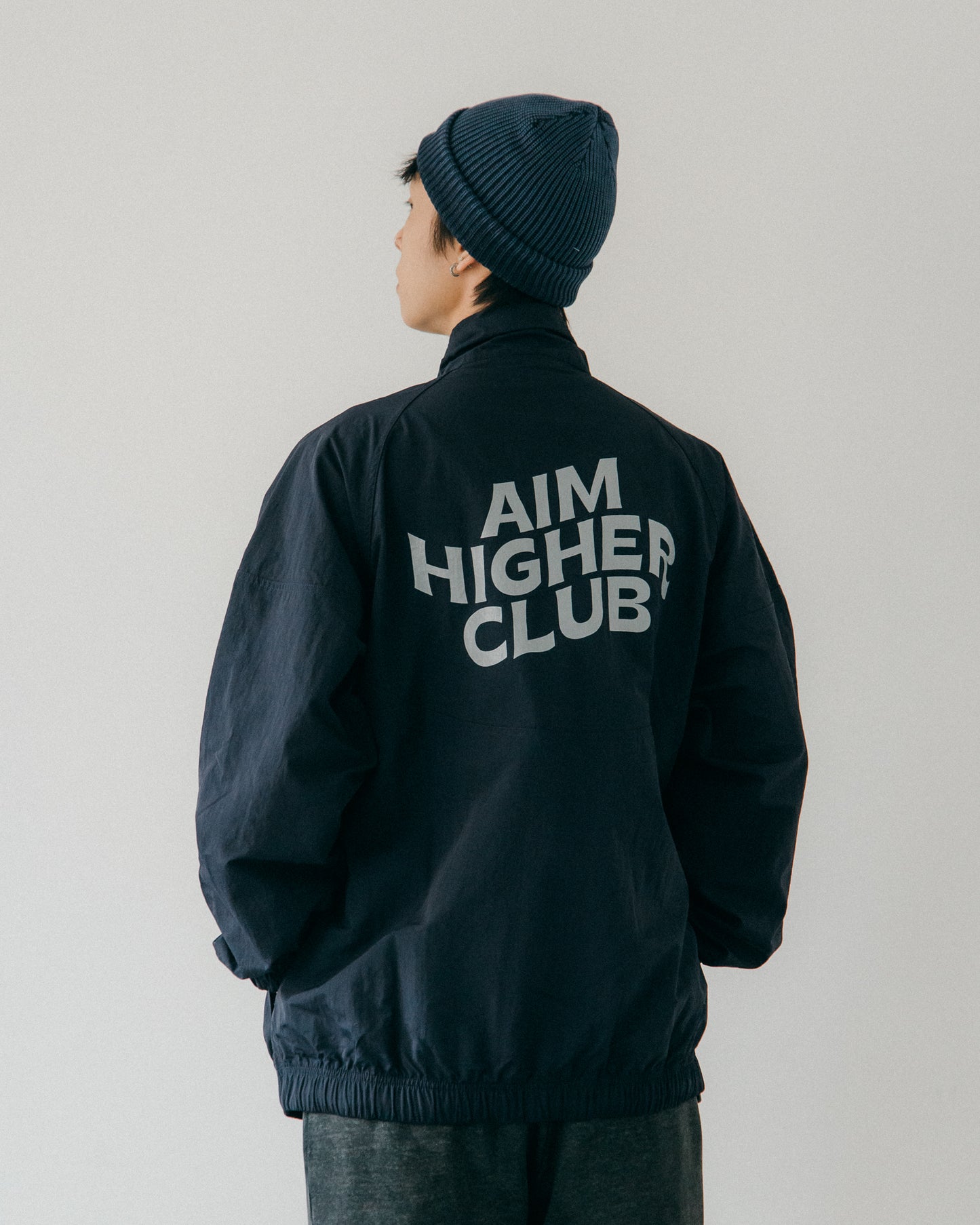 Aim Higher Club Half Zip Windbreaker/ Navy