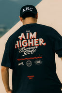Aim Higher Club Unisex College Cap/ Navy