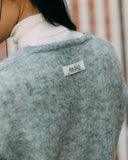 Aim Higher Club Faculty of Sports Knit Crewneck Cropped Cardigan/ Grey