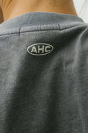 Aim Higher Club Core Basic Crop Tee/ Washed Charcoal