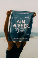 Aim Higher Club X Imaginary Unisex Mechanic Summer Club Bandana/ Navy