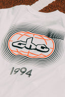 Aim Higher Club Unisex Track Graphic Tee/ Off White
