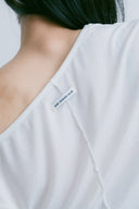 Aim Higher Club Essential Drop Shoulder Tencel™ Soft Top / Off White