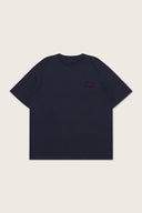 Aim Higher Club X Imaginary Mechanic Unisex Summer Club Logo Tee/ Navy