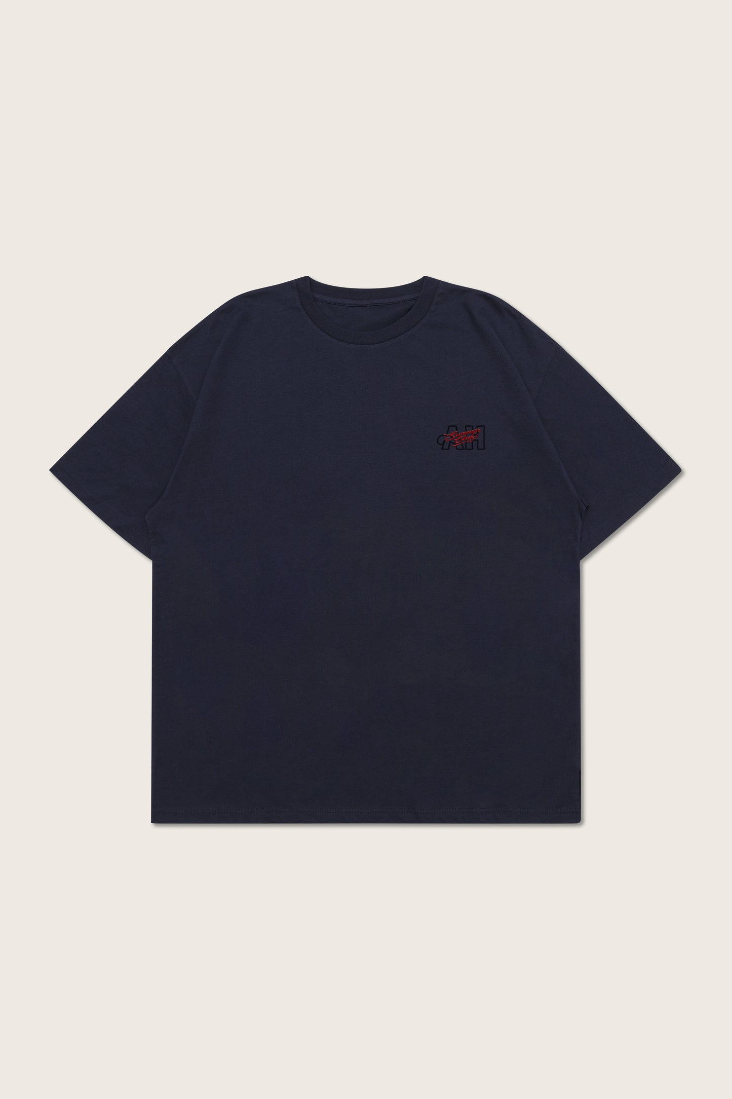(Pre-order) Aim Higher Club X Imaginary Mechanic Summer Club Unisex Logo Tee/ Navy