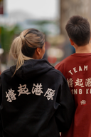 Aim Higher Club x SportsRoad Unisex 撐起港隊 Zip Up Hoodies/Black